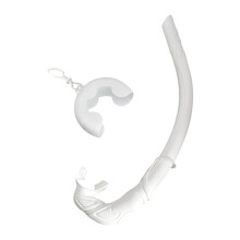 Durability Silicone Snorkels Comfortable White