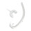 Durability Silicone Snorkels Comfortable White 1