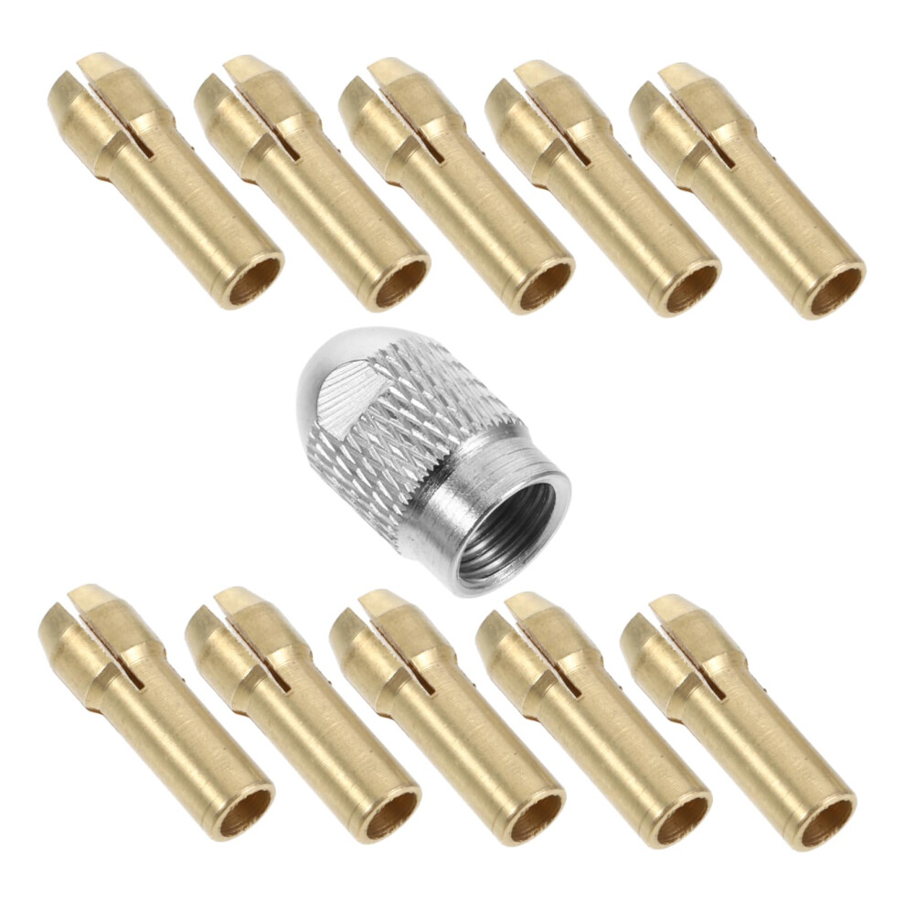 1 Set Electric Grinder Chuck Grinding Chuck Collet Chuck Mini Drill Chuck Mini Drill Collets Kit Rotary Tool Drill Drill Collet Electric 9426802032109