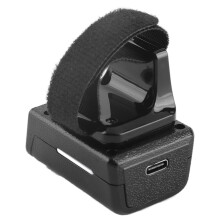 Tragbarer Barcode-Scanner im Ring-Stil, USB-Kabel,