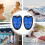 Swimming Hand Paddle  Training Aid Adjustable Professional Blue S 3