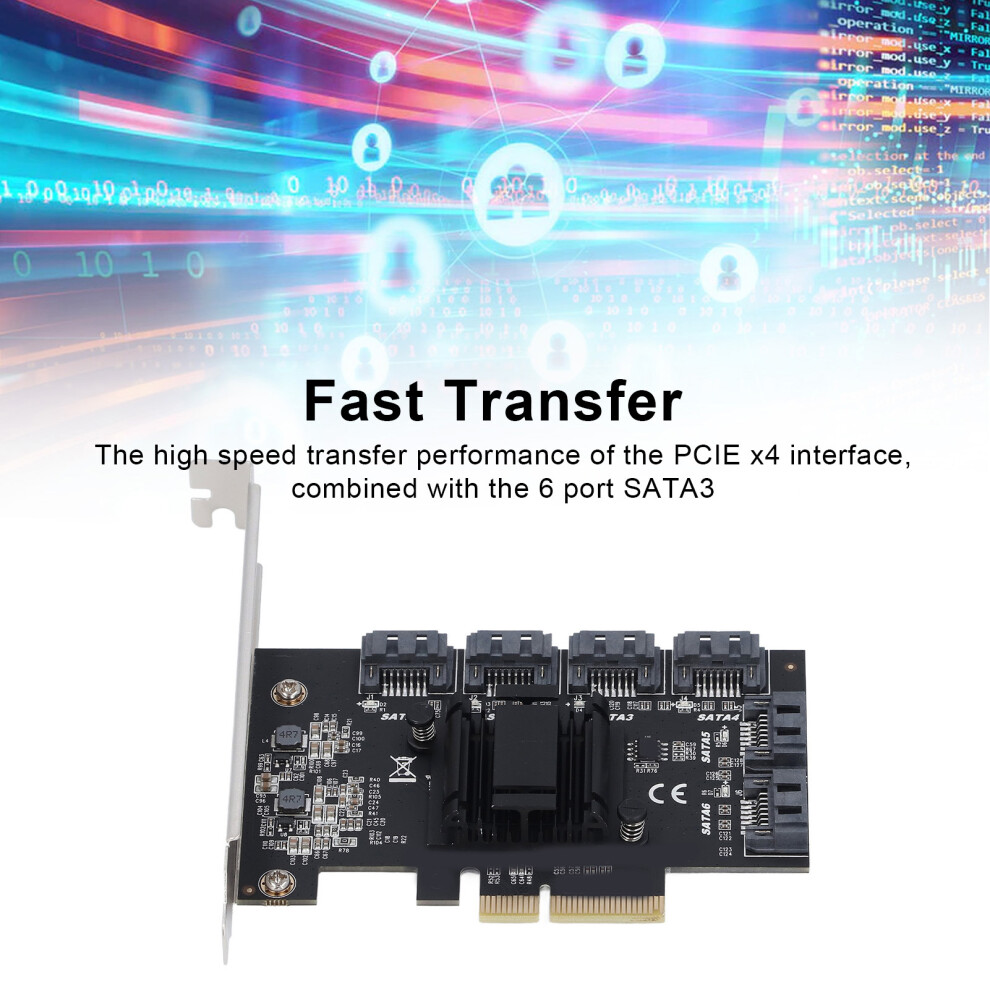Pcie 3.0 X4 Auf Sata 3 Adapterkarte, 8223848171547
