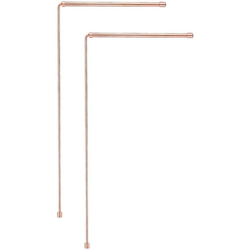 Precision Detection 2 x Copper Probe Rods 99% Material for Effective Search 2