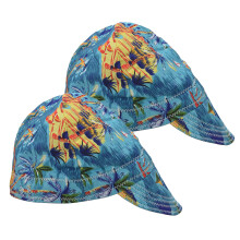 2x Fashion Elastic Welding Welder Hat Cap Pure Cotton Flame Retardant