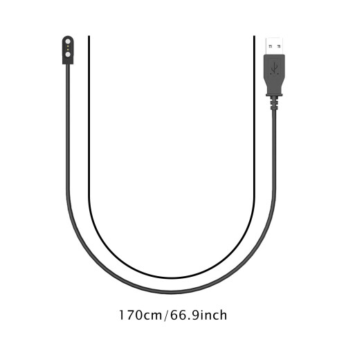 Bicycle Power Meter Charging Cable Anti Tangle Fast Extra Long Chargin 1