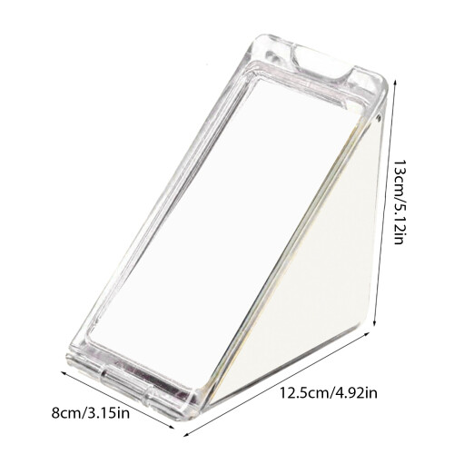 Triangle Sandwich Container Practical Lunches Organizers Clear 1