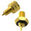 2 Pieces Copper+Rubber Bore Tire Valve Reducer Adapter External + Inte 3