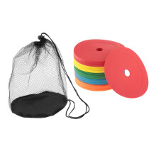 50Pcs Flat Cones Non Skid Spots Markers for Coaches Trainers Sports Tr