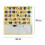 Wooden Alphabet Puzzles Board Russian Learn Interactive Valentines Day 2