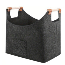 Firewood Basketball, Fireplace Log Carrier, Wood Basket, Sturdy Firewood Carrier 45X40X32Cm