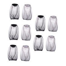 10Pcs Fly Head Net Mesh Netting for Backpacking Outdoor Activity Trave