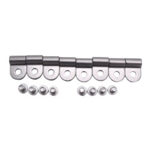 16x 3/16" Brake Line Clamps Clips Directly Replace Accessory Stainless