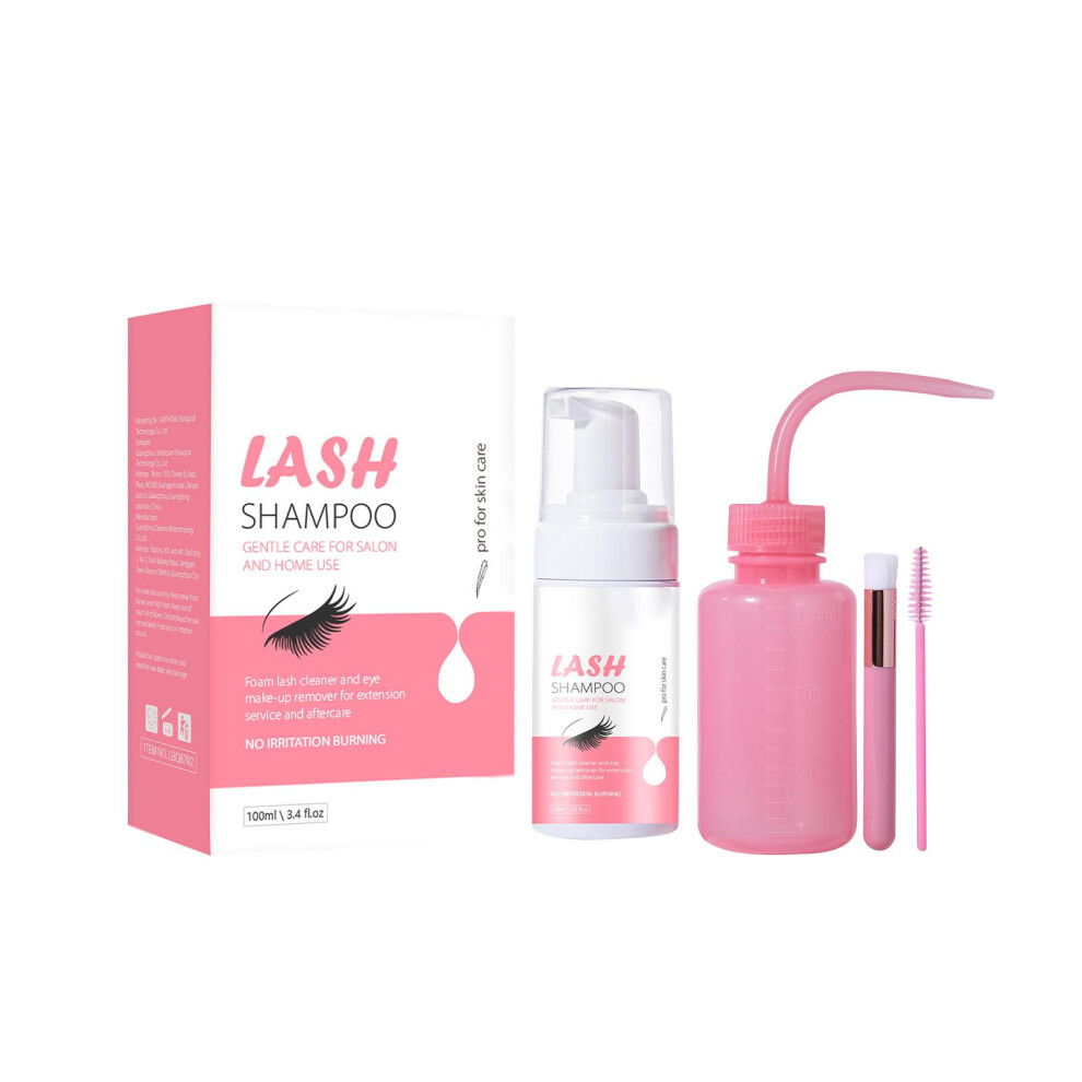 Eyelash Shampoo Lash Cleanser for Professional Salon Natural Lashes Ho