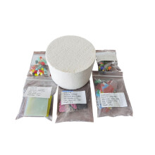 6Pcs Microwave Kiln Kit Melting Ceramic Fiber Art Craft Compact Handma