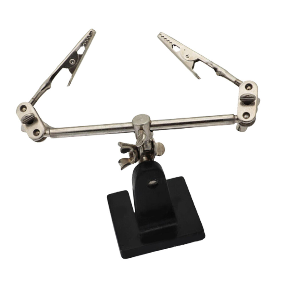Soldering Third Hand Metal Stand Clamp Helping Hands For Jewelry Hobby 793646584118