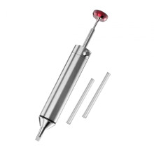 Manual Desoldering Pump Solder Removal Tool 15x2cm Anti Slip Handle Al