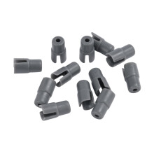 12Pcs 1:87 HO Scale Shaft Coupler Railway Train Accessories for Trains
