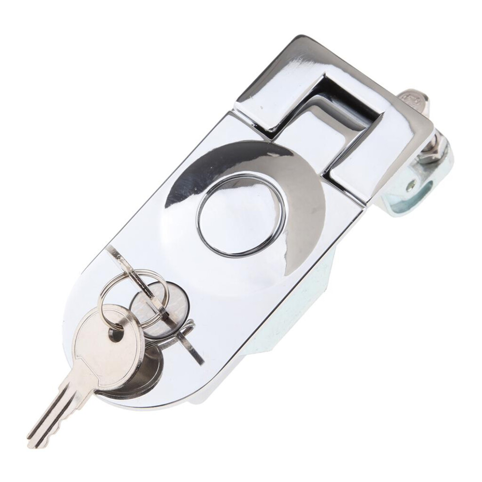 Flush Lever Compression Latch Key Lock For Rv / Camper / Trailer / Mot 715899191721