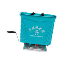 Hand Crank Fertilizer Spreader 30L Broadcast Spreader for Lawn Backyar