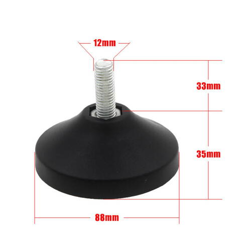4 Pieces Table Foot Part Billiard/Pool Table Leg Leveler Table Levelin 1