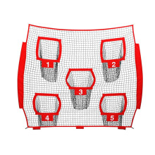 Football Throwing Net Improve Skills with 5 Target for Yard Kids Adult