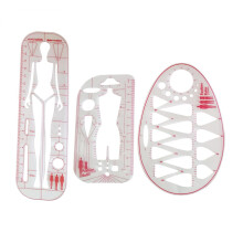 Fashion Template Ruler Multipurpose Clear Models Fashion Illustration