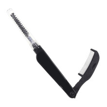 Fly Tying Tool Dubbing Brush Foldable Comb Plastic Hair Comb Forcep To