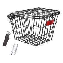 Rear Bike Basket Iron Wire for Kid Folding Bikes Most Rear Bike Racks
