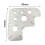 Leather Craft Drawing Ruler Stainless Steel Measuring Template Circle 2