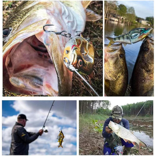 Angeln fishing Köder bait Wobbler Muti multi Jointed Casting soft Köder triples hooks hard Crankbait sink Köder swim bait 2