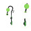 Golf Swing Train Tool Sturdy Posture Corrector for Beginners Golfing P 3