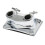 Silver Floor Drum Leg Bracket Mount for Bass Drum Percussion Instrumen 1
