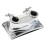 Silver Floor Drum Leg Bracket Mount for Bass Drum Percussion Instrumen 2