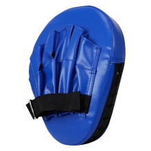Professional boxing gloves Curved hand pads, Punch training gear Thickened focus targets Medium for Muay Thai Kickboxing Taekwondo Blue