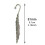 10 Pieces Tibetan Silver Beading Feather Bookmarks With Loop For DIY M 2