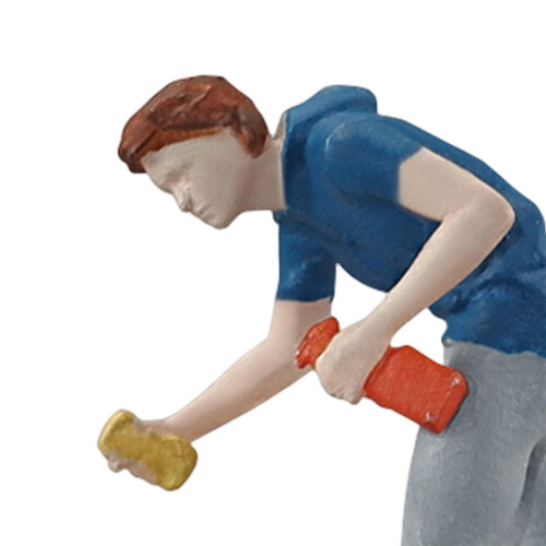 1/64 Scale Diorama Figure Mini for Collections Scene Layout Desktop Or 2