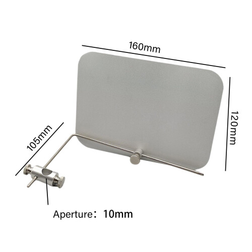 Fly Tying Background Plate Portable Practical Metal Fly Tying Backdrop 1