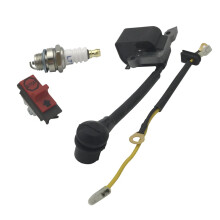 Ignition Coil Spark Plug for Husqvarna 136 137 141 23 235 240 26 36 Ch