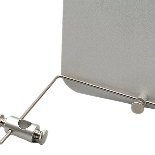 Fly Tying Background Plate Portable Practical Metal Fly Tying Backdrop 2