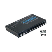 7 Band Car Audio Equalizer Sturdy Frequency Adjustable Graphic Equaliz