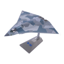 1:144 Scale J36 Fighter Model Souvenir Aircraft for TV Cabinet Bedroom