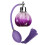 100ml Refillable Empty Glass Perfume Bottle with Long Atomizer Purple 2