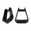 2x Training Tool High Strength Stirrups Kids Stirrups for Saddle Acces 1