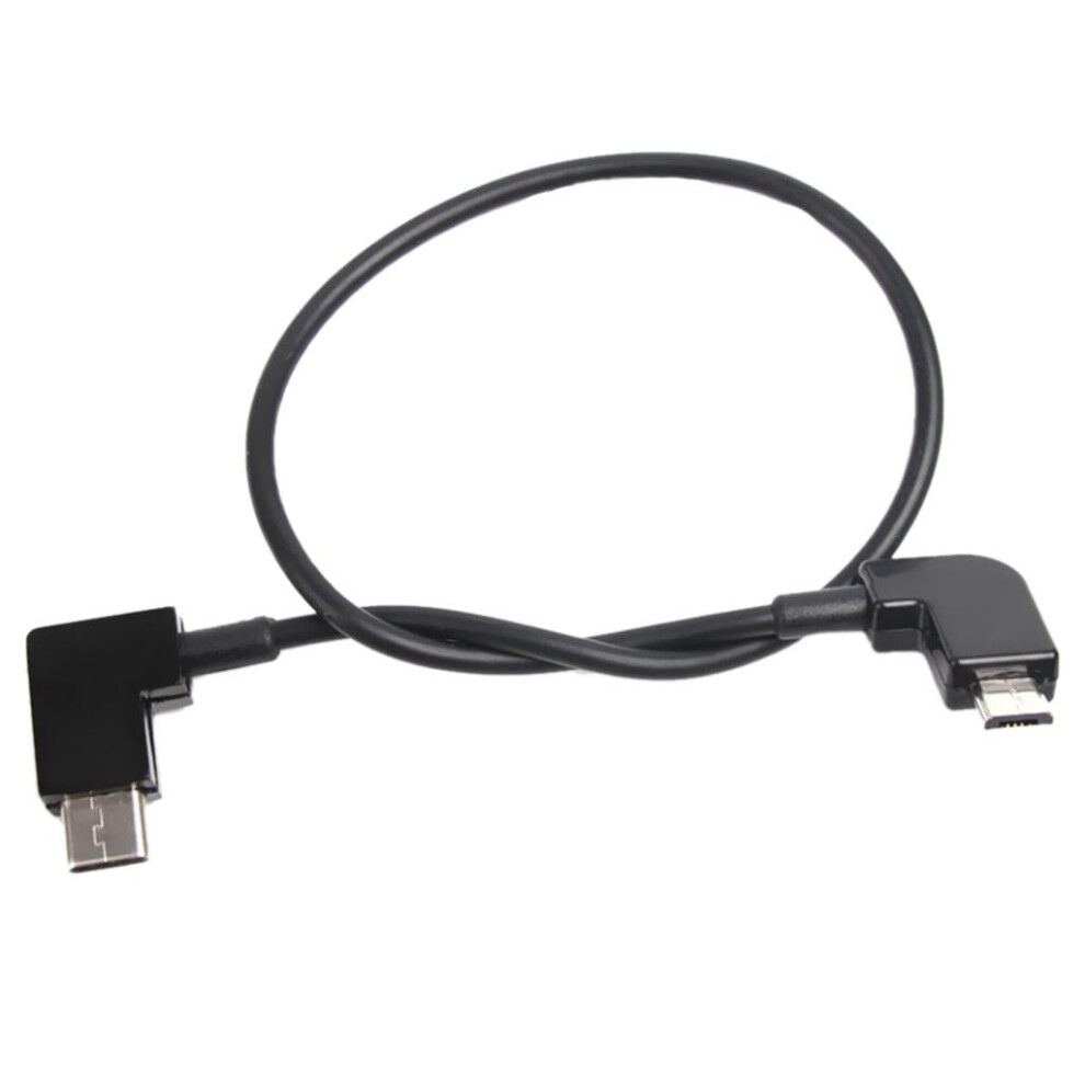 Right Angle Usb 3.1 Type-C Male To Micro Usb Male Data Sync Adapter Ca 796195717600