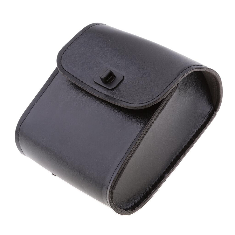 Motorcycle Saddle Bag Motorbike Bicycle Storage Tool Pouches Black 753031012879