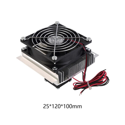 Mini Air Conditioner DIY Mini Fridge with Fan DC 12V for Small Space C 1