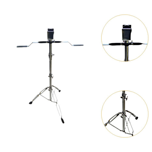 Bongos Drum Stand Portable Support Stand for Percussionists Drum Set P 2