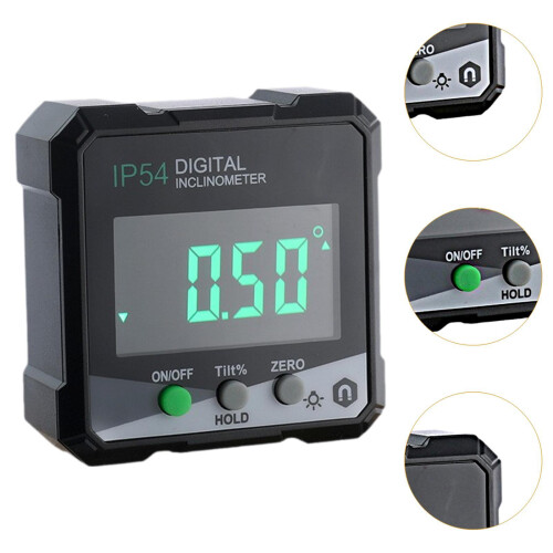 Inclinometer Portable Digital Angle Gauge for Construction Masonry Mac 2