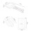 Double Sided Sandwich Baking Pan Nonstick Frying Pan for Omelets Steak 2