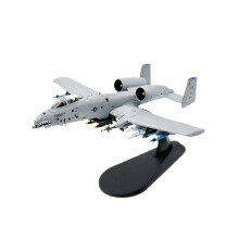 1/100 Scale A-10A Plane Model Toy Kids Toy Aircraft for Shelf Office D